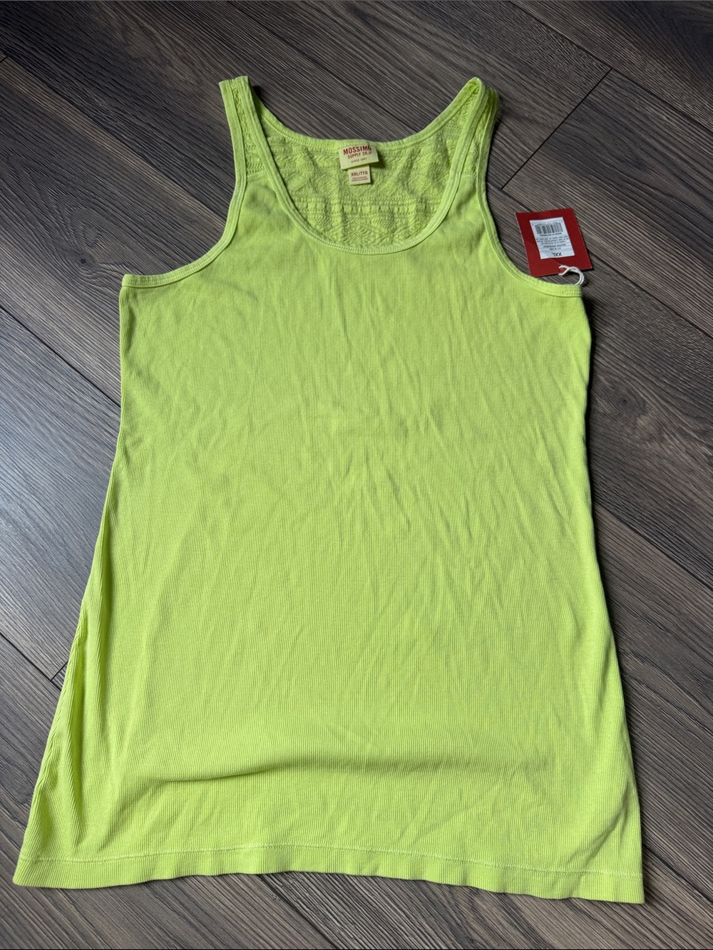 Mossimo Supply Co. Women's Lime Green Scoop Neck Tank